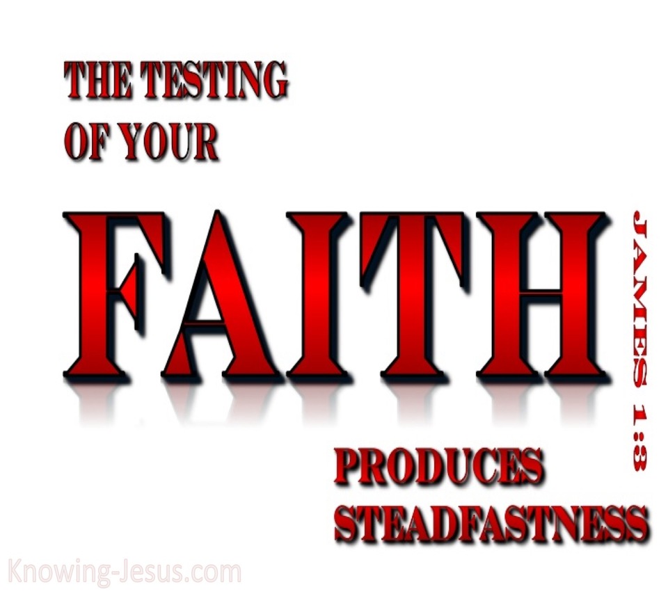 James 1:3 Testing of Your Faith (red)